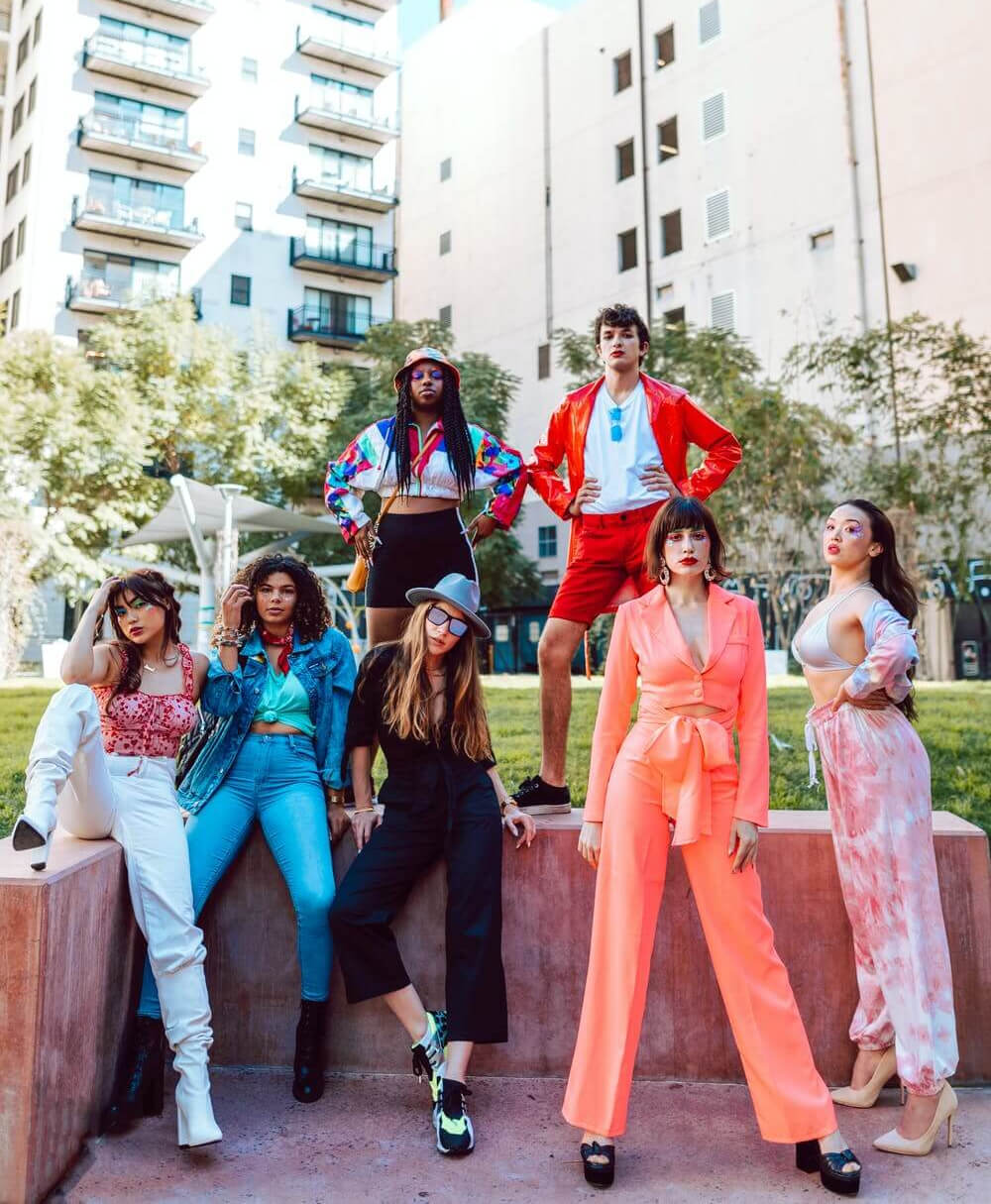 a group of people wearing costumes